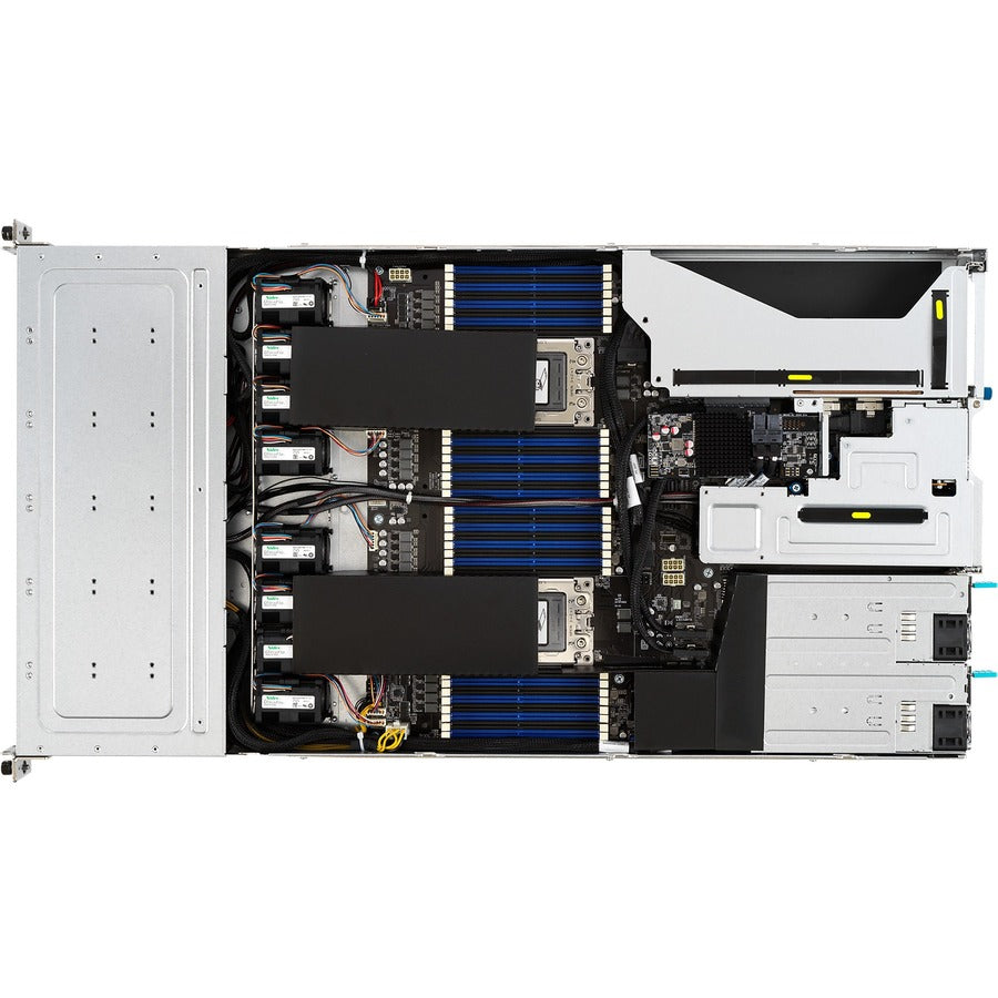 Asus RS700A-E11-RS12U-WOCPU044Z Barebone System - 1U Rack-mountable - Socket SP3 - 2 x Processor Support RS700A-E11-RS12U-WOCPU044Z