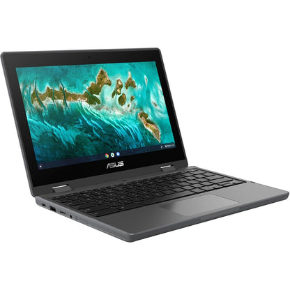 Asus Chromebook Flip CR11 CR1102FGA-CN1432T-CB 11.6" Touchscreen Convertible 2 in 1 Chromebook - HD - Intel N-Series N100 - 4 GB - 32 GB Flash Memory - Mineral Gray CR1102FGA-CN1432T-CB