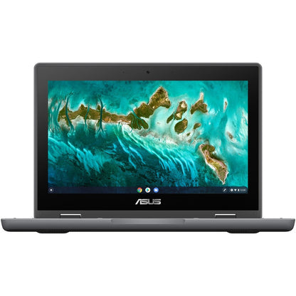 Asus Chromebook Flip CR11 CR1102FGA-CN1432T-CB 11.6" Touchscreen Convertible 2 in 1 Chromebook - HD - Intel N-Series N100 - 4 GB - 32 GB Flash Memory - Mineral Gray CR1102FGA-CN1432T-CB