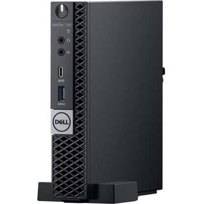 Dell OptiPlex 7000 7060 Desktop Computer - Intel Core i5 (8th Gen) i5 - 8500T 2.10 GHz - 8 GB DDR4 SDRAM - 256 GB SSD - Windows 10 Pro 64 - bit (English/French/Spanish) - Micro PC - 3 Year ProSupport XP72Y