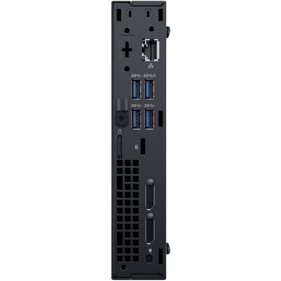 Dell OptiPlex 7000 7060 Desktop Computer - Intel Core i5 (8th Gen) i5 - 8500T 2.10 GHz - 8 GB DDR4 SDRAM - 256 GB SSD - Windows 10 Pro 64 - bit (English/French/Spanish) - Micro PC - 3 Year ProSupport XP72Y