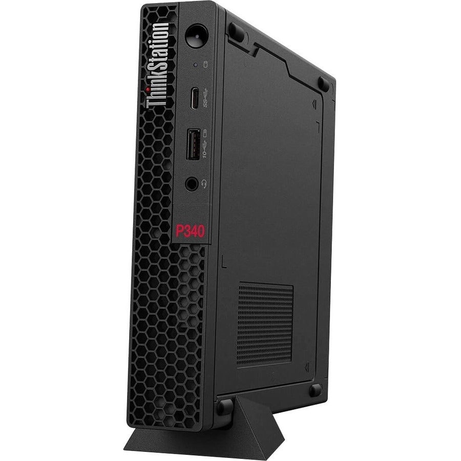 Lenovo ThinkStation P340 30DF001KCA Workstation - 1 x Intel i7-10700T - 16 GB - 512 GB SSD - Tiny - Raven Black 30DF001KCA