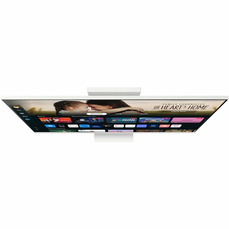 Samsung S32DM801UN 32" Class Webcam 4K UHD Smart LCD Monitor - 16:9 - Warm White LS32DM801UNXZA