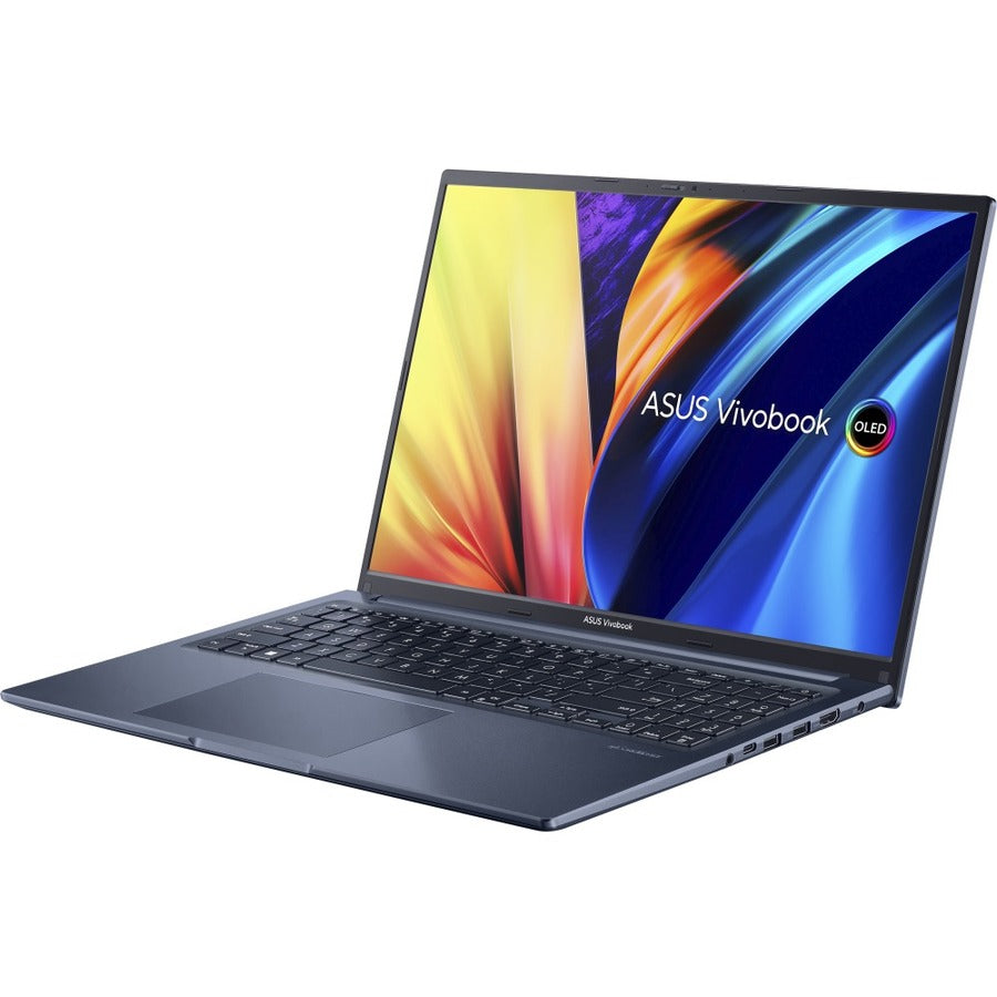 Asus Vivobook 16X OLED X1603 X1603ZA-DS51-CA 16" Notebook - 4K - Intel Core i5 12th Gen i5-12500H - 16 GB - 512 GB SSD - Quiet Blue X1603ZA-DS51-CA