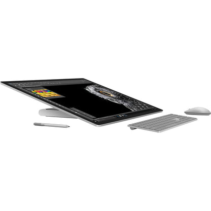 Microsoft Surface Studio All-in-One Computer - Intel Core i7 6th Gen i7-6820HQ - 16 GB - 1 TB HDD - 128 GB SSD - 28" Touchscreen - Desktop - Silver 42Q-00001