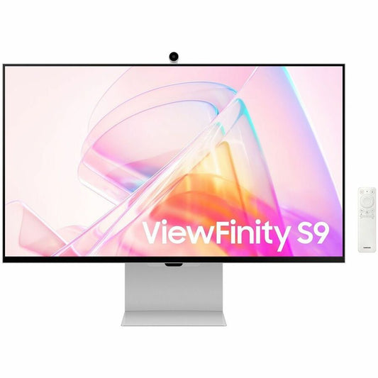 Samsung ViewFinity S9 S27C900PAN 27" Class Webcam 5K Smart LCD Monitor - 16:9 - Silver LS27C900PANXZA