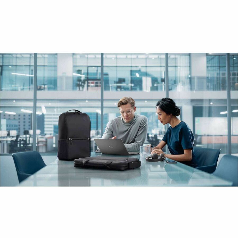 Dell EcoLoop Essential Carrying Case (Backpack) for 14" to 16" Notebook, Gear, Document, Accessories - Black DELL-CP3724