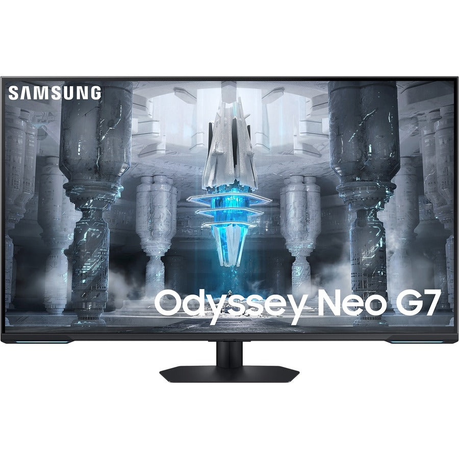 Samsung Odyssey Neo G7 S43CG702NN 43" Class 4K UHD Smart Gaming Mini LED Monitor - 16:9 - Black, White LS43CG702NNXZA