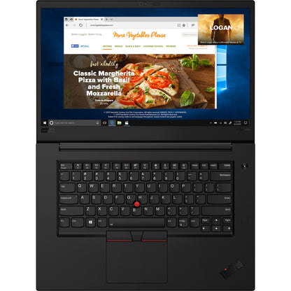 Lenovo ThinkPad X1 Extreme Gen 2 20QV00C8US 15.6" Touchscreen Notebook - Intel Core i7 9th Gen i7-9850H - 16 GB - 512 GB SSD - English (US) Keyboard - Midnight Black 20QV00C8US