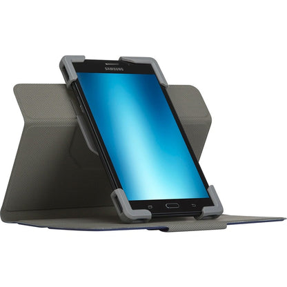 Targus Pro-Tek THZ78602GL Carrying Case (Folio) for 7" to 8.5" Apple, Samsung, Acer, Alcatel, Amazon, Archos, Asus, Dell, Google, HP, Huawei, ... Tablet - Blue THZ78602GL