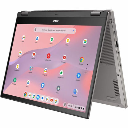 Asus Chromebook Flip CX3401 CX3401FBA-DS32T-CB 14" Touchscreen Convertible 2 in 1 Chromebook - WUXGA - Intel Core i3 12th Gen i3-1215U - 8 GB - 128 GB SSD - Zinc CX3401FBA-DS32T-CB