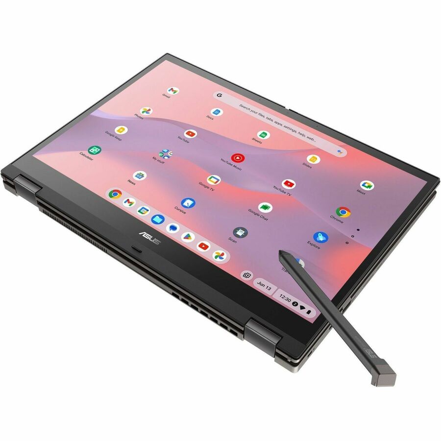 Asus Chromebook Flip CX3401 CX3401FBA-DS32T-CB 14" Touchscreen Convertible 2 in 1 Chromebook - WUXGA - Intel Core i3 12th Gen i3-1215U - 8 GB - 128 GB SSD - Zinc CX3401FBA-DS32T-CB