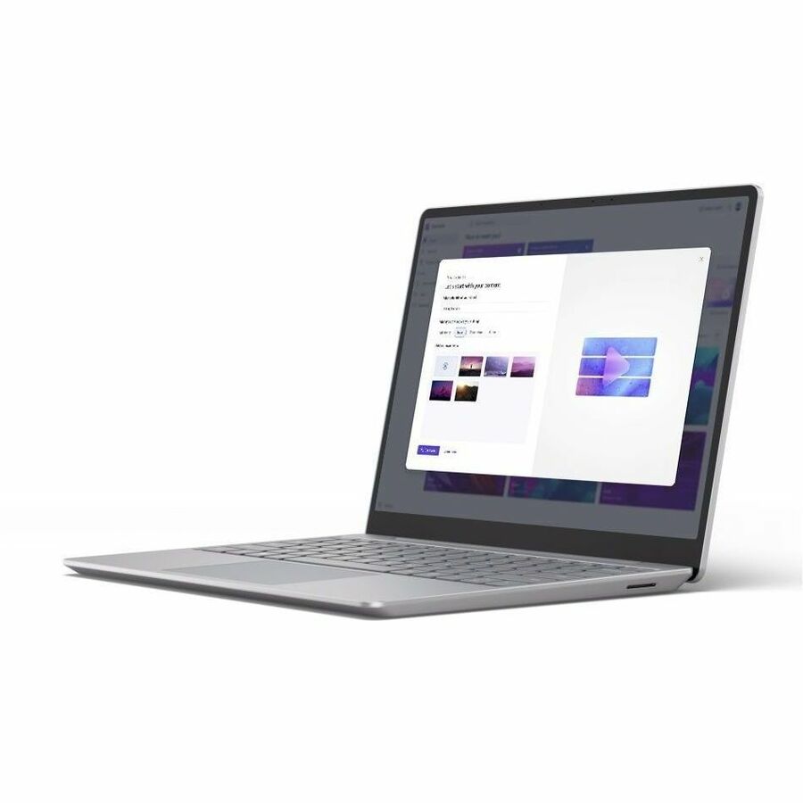 Microsoft Surface Laptop Go 3 12.4" Touchscreen Notebook - Intel Core i5 - 8 GB - 128 GB SSD - English, French Keyboard - Platinum XJD-00002