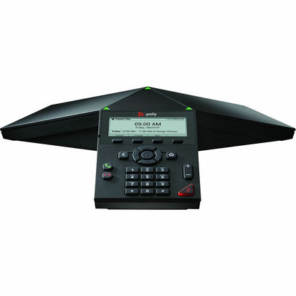 Poly Trio 8300 IP Conference Station - Corded/Cordless - Wi-Fi, Bluetooth - Black - TAA Compliant 849A2AA#ABA