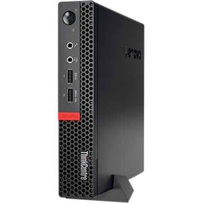 Lenovo ThinkCentre M920x 10S10003US Desktop Computer - Intel Core i5 8th Gen i5-8500 - 8 GB - 256 GB SSD - Tiny - Black 10S10003US