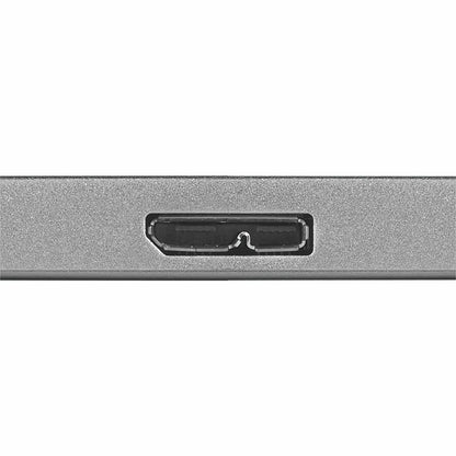 Verbatim Store 'n' Go ALU Slim 1 TB Portable Hard Drive - 2.5" External - Silver 53663