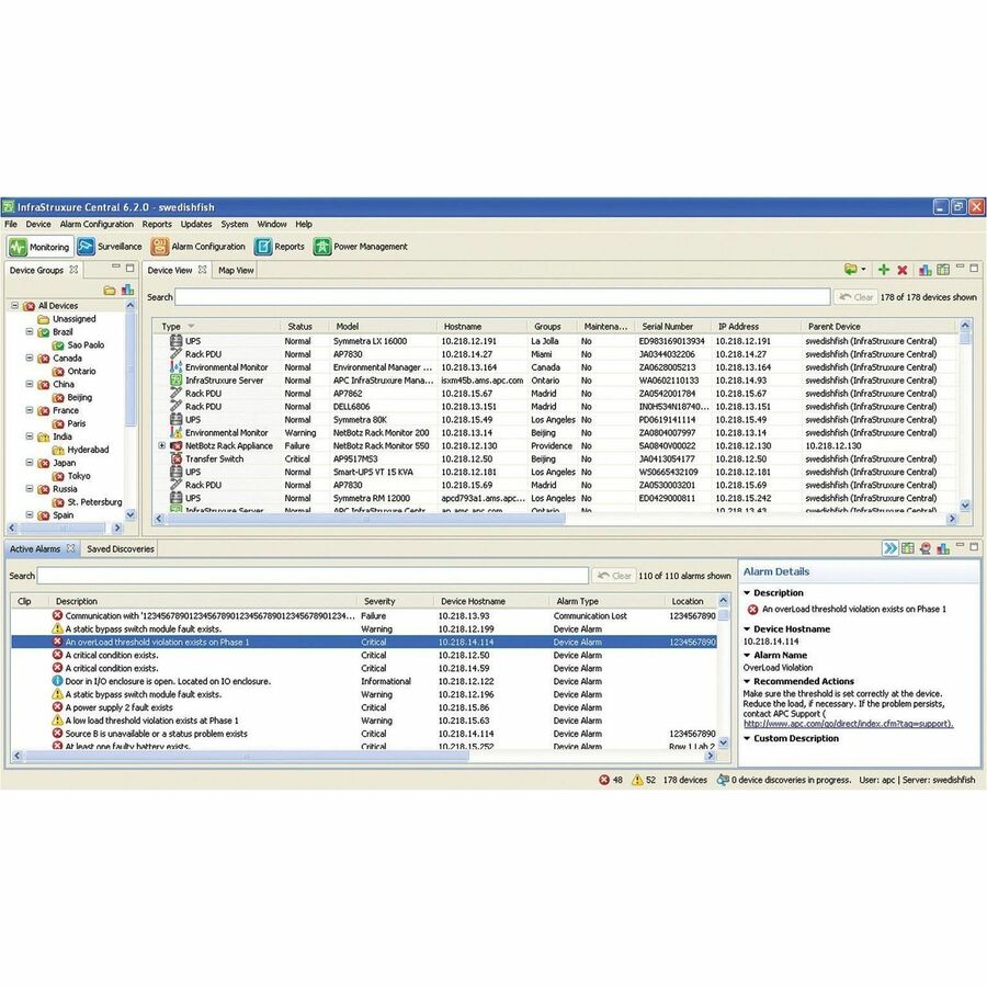 APC by Schneider Electric StruxureWare Data Center Expert Enterprise AP9475