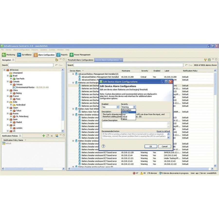 APC by Schneider Electric StruxureWare Data Center Expert Enterprise AP9475