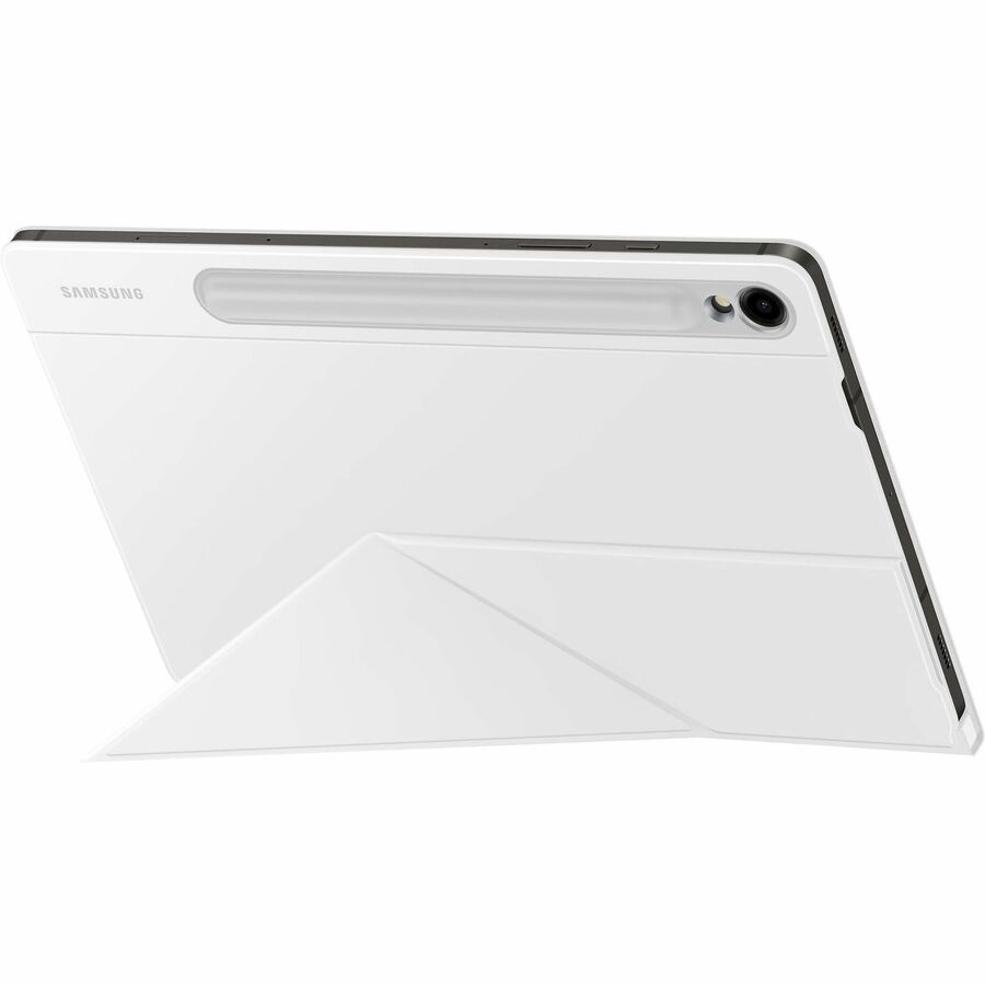 Samsung Carrying Case (Book Fold) Samsung Galaxy Tab S9 Tablet - White EF-BX710PWEGCA