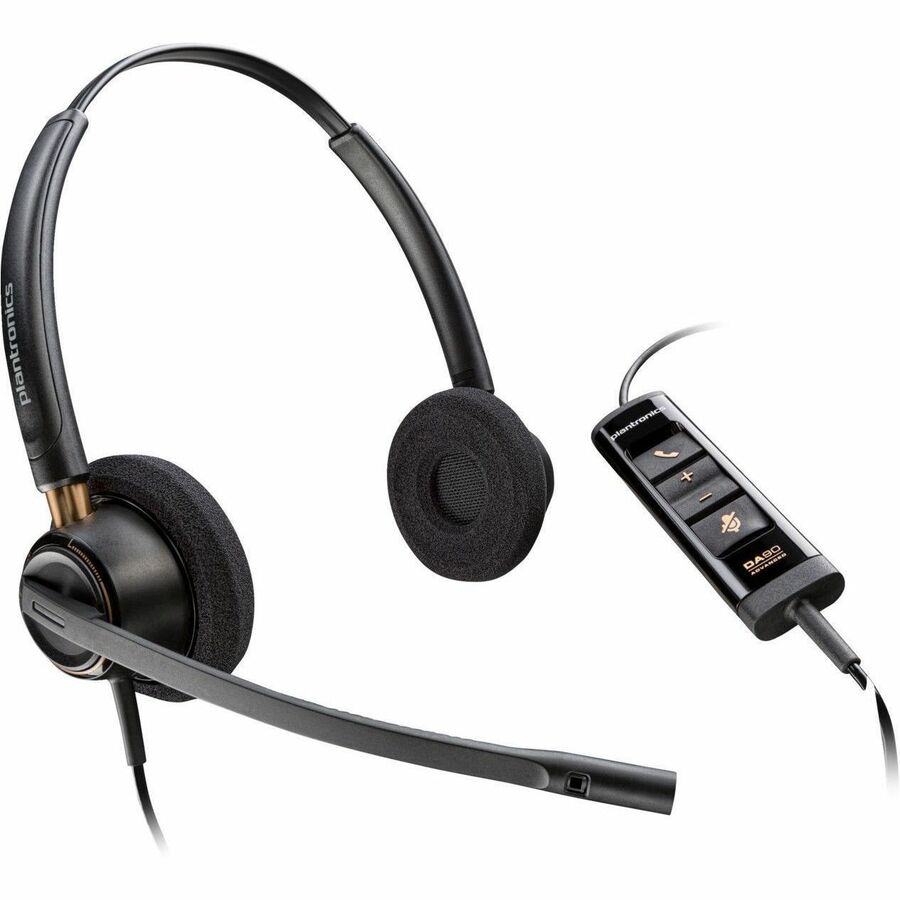 Poly EncorePro 525 USB-A Stereo Headset 783R3AA