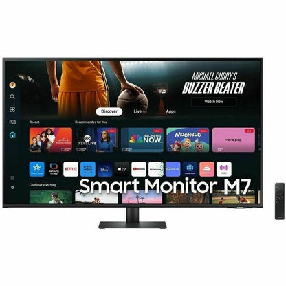 Samsung S43DM702UN 43" Class 4K UHD Smart LCD Monitor - 16:9 - Black LS43DM702UNXGO