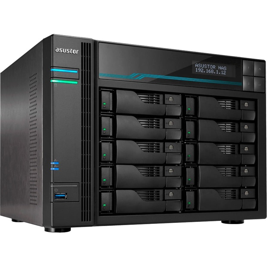 ASUSTOR Lockerstor 10 Pro AS7110T SAN/NAS Storage System AS7110T