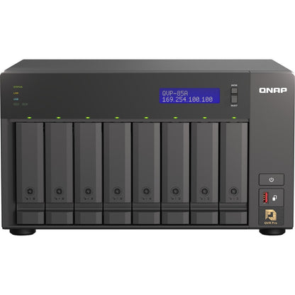 QNAP 8-Bay High-Performance NVR for SMBs, SOHO, and Home QVP-85A-US