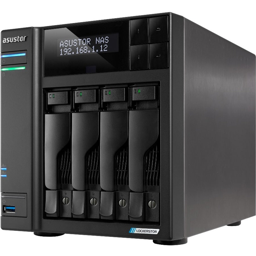 ASUSTOR Lockerstor 4 AS6704T SAN/NAS Storage System AS6704T