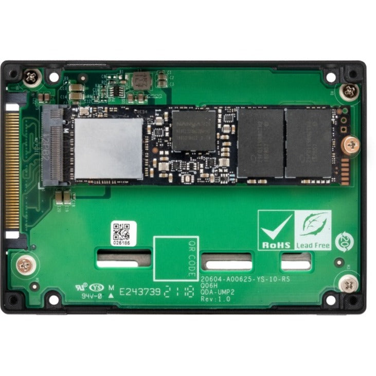 QNAP Drive Enclosure PCI Express NVMe 4.0 x4 - U.2 (SFF-8639) Host Interface Internal QDA-UMP4