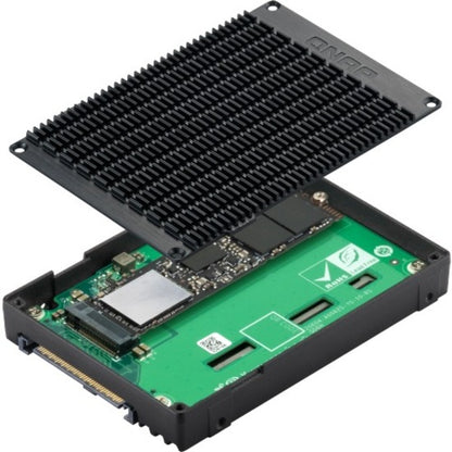 QNAP Drive Enclosure PCI Express NVMe 4.0 x4 - U.2 (SFF-8639) Host Interface Internal QDA-UMP4