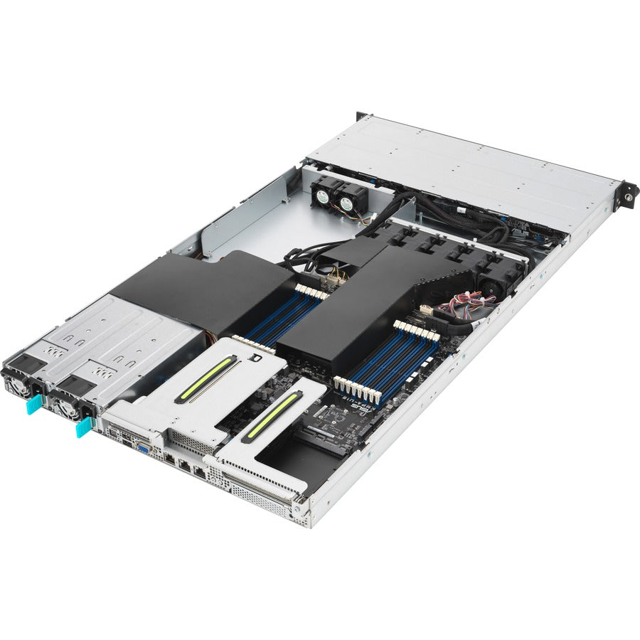 Asus Barebone System - 1U Rack-mountable - Socket LGA-4094 - 1 x Processor Support - AMD RS500A-E11-RS4U-WOCPU010Z