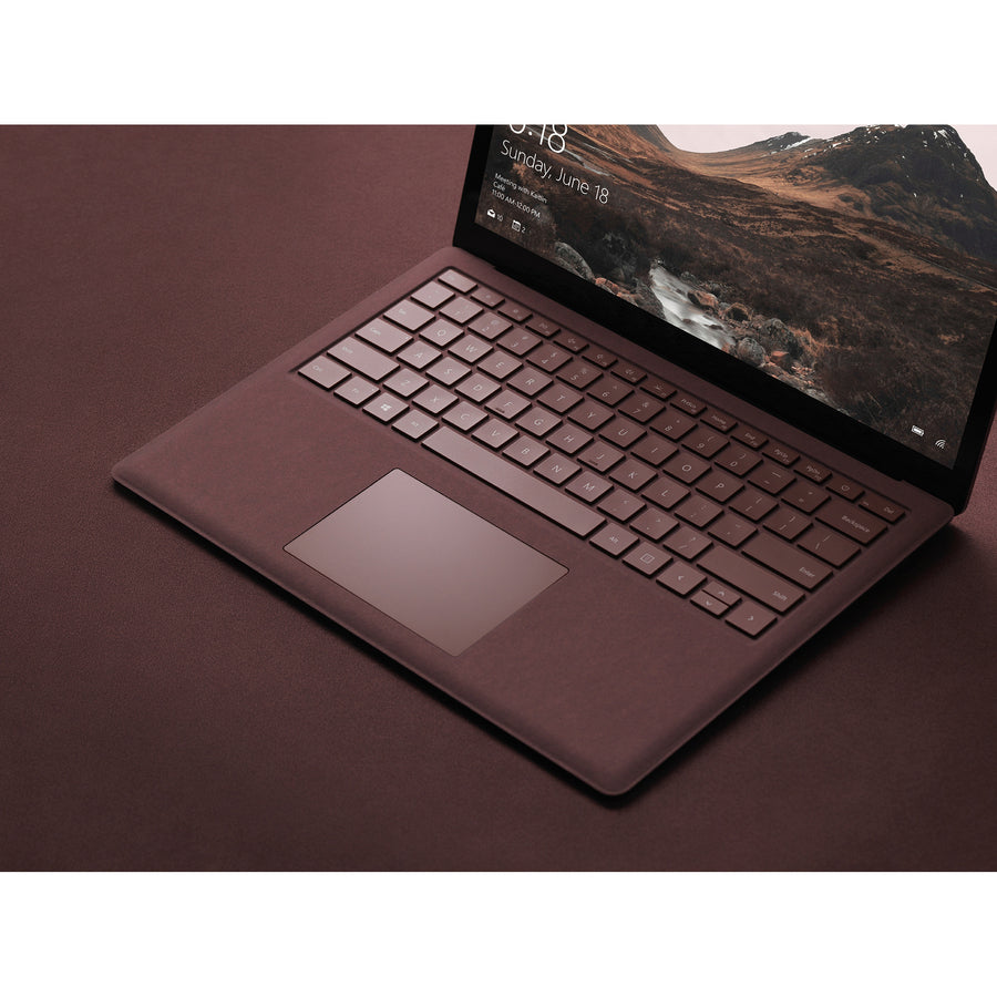 Microsoft Surface 13.5" Touchscreen Notebook - Intel Core i7 7th Gen - 8 GB - 256 GB SSD - Burgundy DAJ-00041