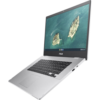 Asus Chromebook CX1500 CX1500CKA-DH02-CB 15.6" Chromebook - HD - Intel Celeron N5100 - 4 GB - 64 GB Flash Memory - French, English Keyboard - Transparent Silver CX1500CKA-DH02-CB