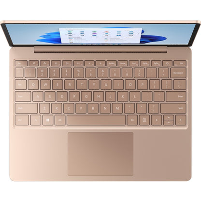 Microsoft Surface Laptop Go 2 12.4" Touchscreen Notebook - Intel Core i5 11th Gen i5-1135G7 - 8 GB - 128 GB SSD - French, English Keyboard - Sandstone 8QC-00049