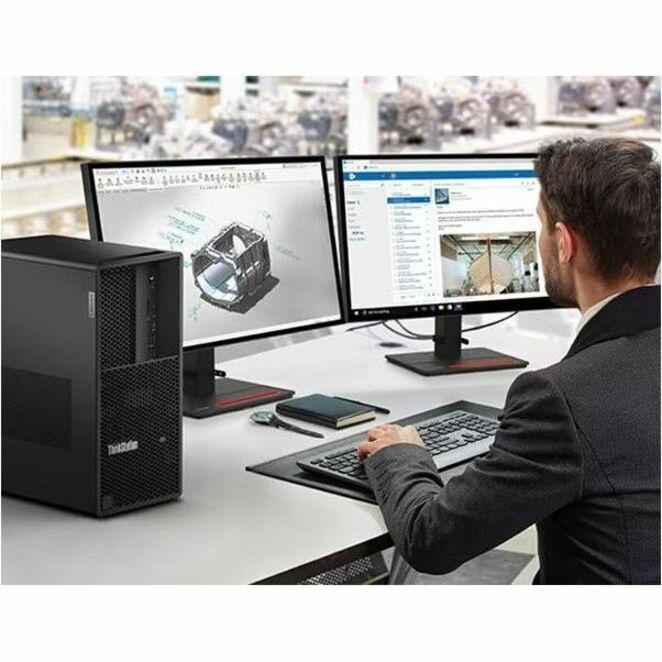 Lenovo ThinkStation P3 30GS008CCA Workstation - 1 x Intel Core i5 13th Gen i5-13500 - 64 GB - 2 TB SSD - Tower 30GS008CCA