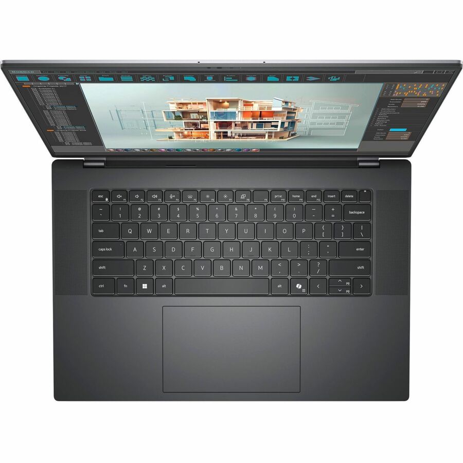 Dell Precision 5000 5690 16" Touchscreen Mobile Workstation - UHD+ - Intel Core Ultra 7 165H - vPro Technology - Intel Evo Platform - 32 GB - 512 GB SSD - English (US) Keyboard - Anodized Titan Gray JRPXV