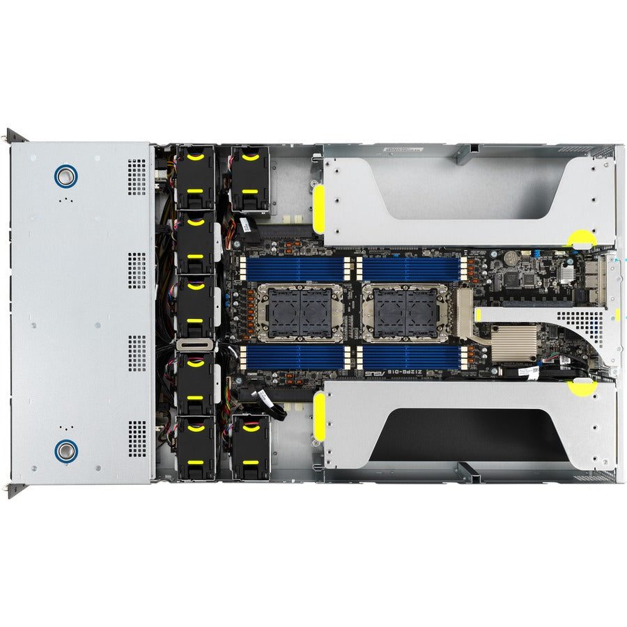 Asus ESC4000-E10-WOCPU009Z Barebone System - 2U Rack-mountable - Socket LGA-4189 - 2 x Processor Support ESC4000-E10-WOCPU009Z