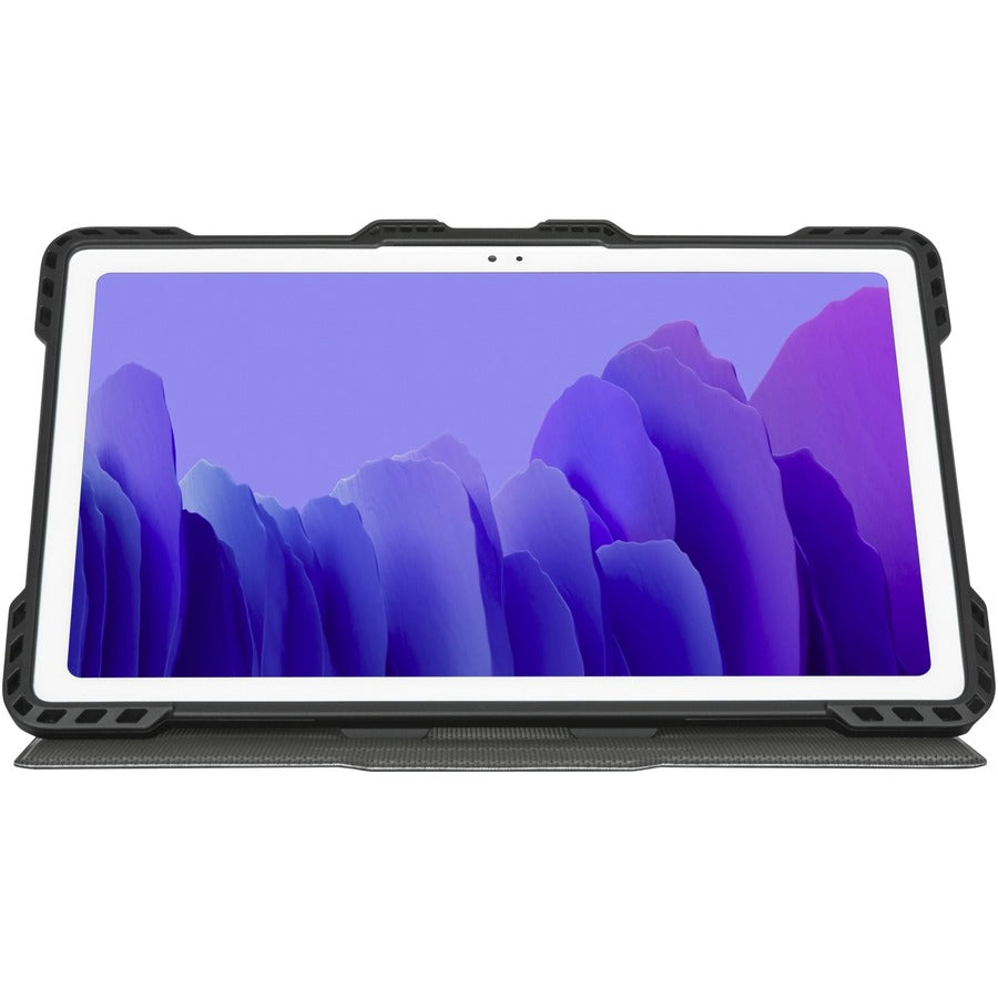 Targus Pro-Tek THZ882GL Carrying Case (Folio) for 10.4" Samsung Galaxy Tab A7 Tablet - Black/Charcoal THZ882GL