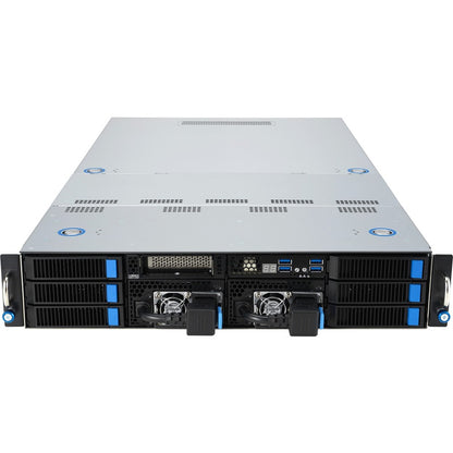 Asus Barebone System - 2U Rack-mountable - Socket SP5 LGA-6096 - 1 x Processor Support - AMD ESC4000A-E12-26WGP