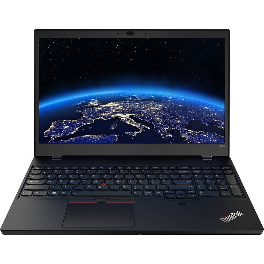 Lenovo ThinkPad P15v Gen 1 20TQ002VCA 15.6" Mobile Workstation - Full HD - Intel Core i7 10th Gen i7-10875H - vPro Technology - 32 GB - 1 TB SSD - French Keyboard - Glossy Black 20TQ002VCA