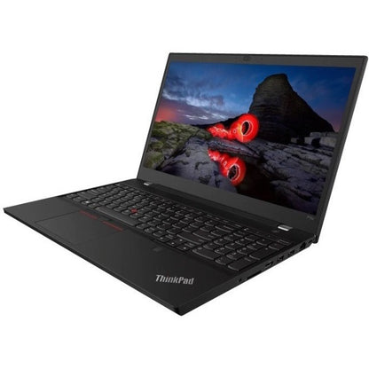 Lenovo ThinkPad P15v Gen 1 20TQ002VCA 15.6" Mobile Workstation - Full HD - Intel Core i7 10th Gen i7-10875H - vPro Technology - 32 GB - 1 TB SSD - French Keyboard - Glossy Black 20TQ002VCA