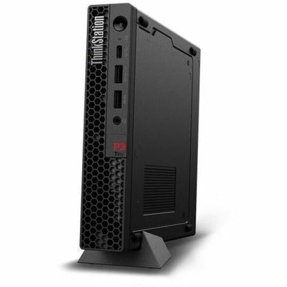 Lenovo ThinkStation P3 30H00075US Workstation - 1 x Intel Core i5 14th Gen i5-14500 - 64 GB - 2 TB SSD - Tiny - Black 30H00075US