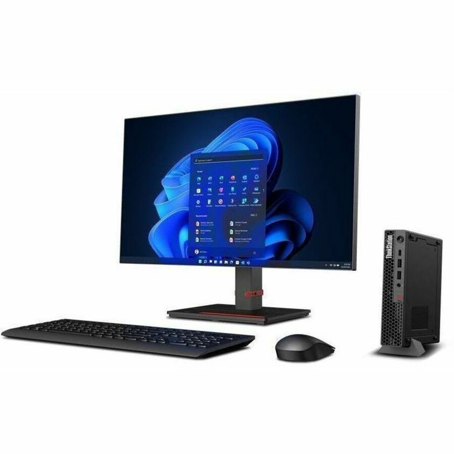 Lenovo ThinkStation P3 30H00075US Workstation - 1 x Intel Core i5 14th Gen i5-14500 - 64 GB - 2 TB SSD - Tiny - Black 30H00075US