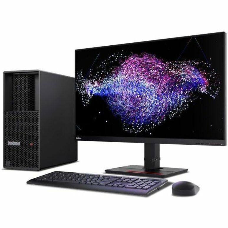 Lenovo ThinkStation P3 30GS00E5US Workstation - 1 x Intel Core i9 14th Gen i9-14900K - vPro Technology - 64 GB - 2 TB SSD - Tower 30GS00E5US