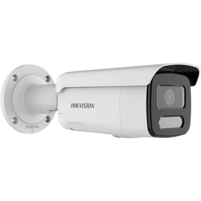 Hikvision ColorVu DS-2CD2T47G2-LSU/SL 4 Megapixel Outdoor Network Camera - Color - Bullet - White DS-2CD2T47G2-LSU/SL 4MM