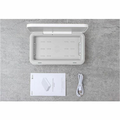 Samsung GP-TOU020 UV-C Sterilizer Box/Wireless Charger - White GP-TOU020SACWD