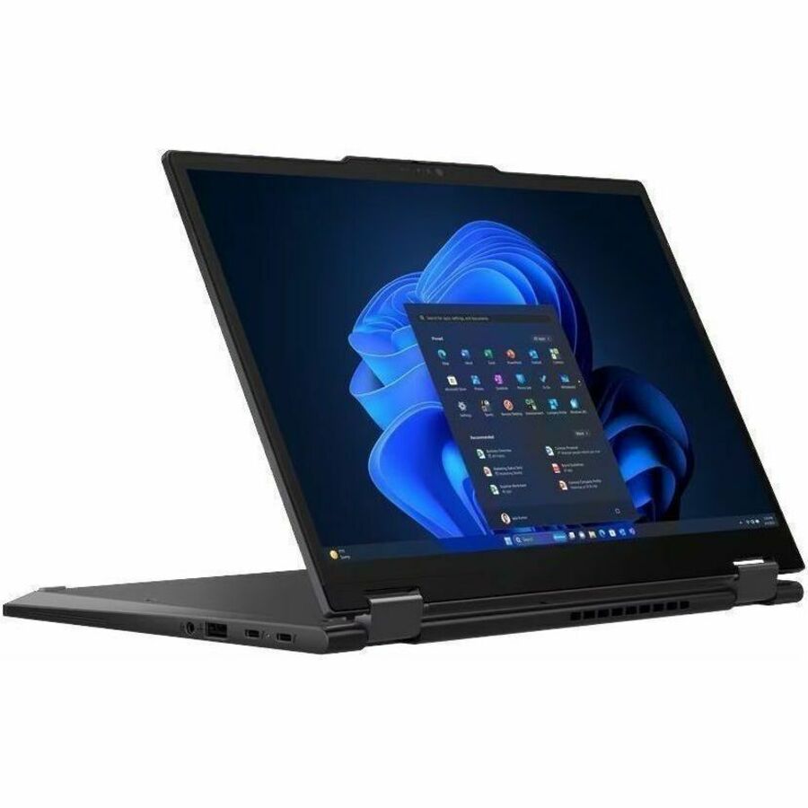 Lenovo ThinkPad X13 Gen 5 21LW0029US 13.3" Touchscreen Convertible 2 in 1 Notebook - WUXGA - Intel Core Ultra 7 155U - 16 GB - 1 TB SSD - English Keyboard - Black 21LW0029US