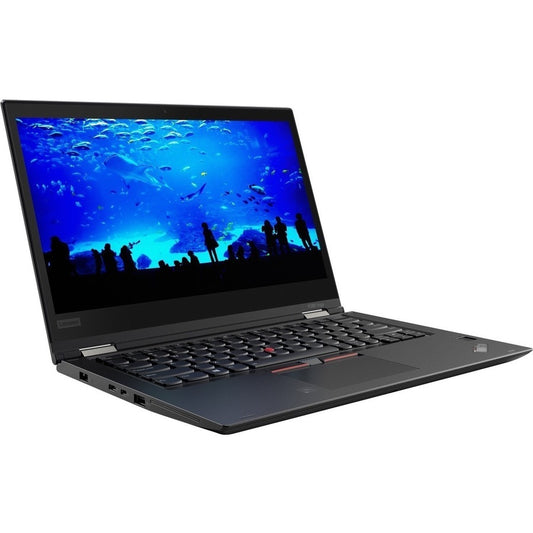 Lenovo ThinkPad X380 Yoga 20LHS12M00 13.3" Touchscreen 2 in 1 Notebook - Full HD - Intel Core i7 8th Gen i7-8550U - 16 GB - 256 GB SSD - English (US) Keyboard - Black 20LHS12M00