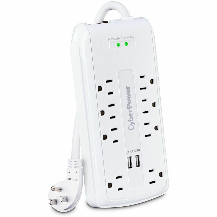 CyberPower CSP806U Professional 8-Outlets Surge Suppressor CSP806U