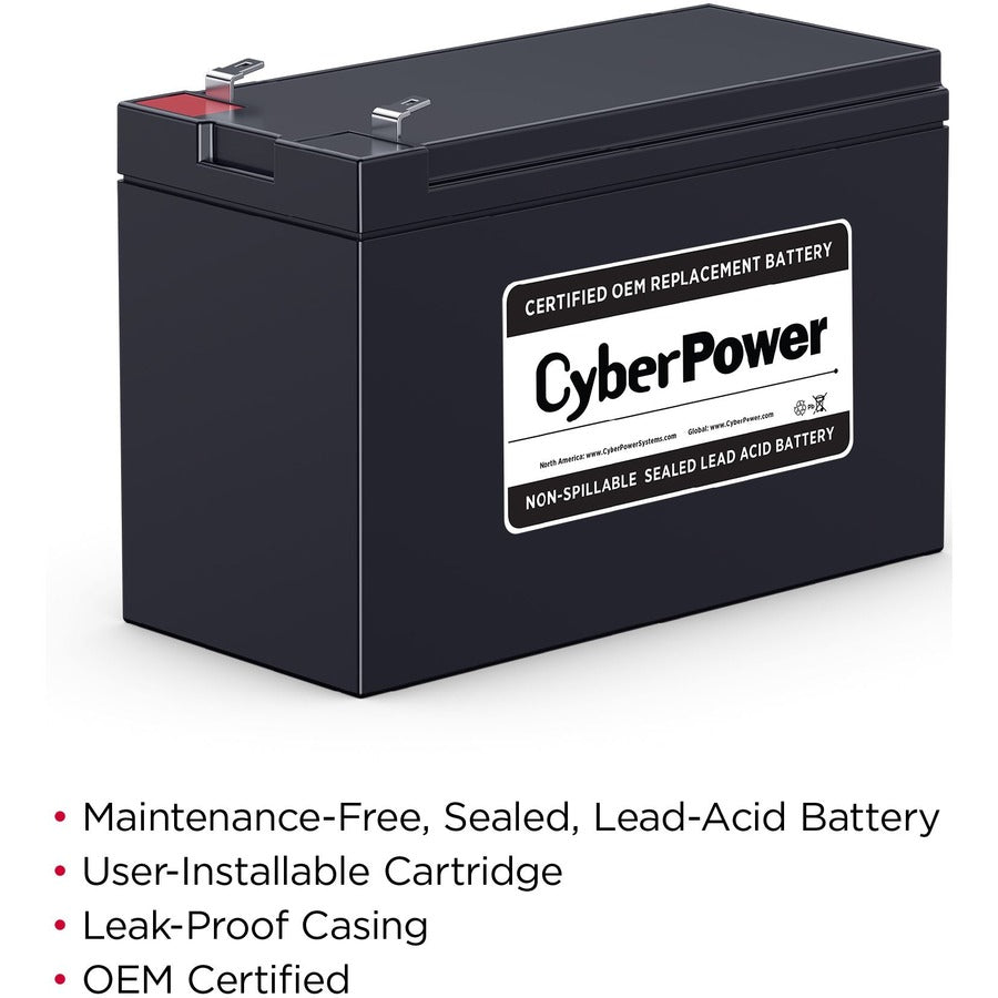 CyberPower RB1280 UPS Replacement Battery Cartridge RB1280